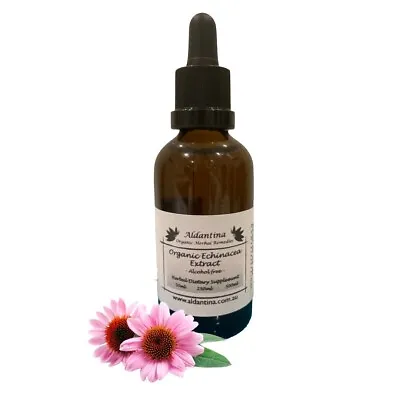 Organic Echinacea Tincture/Extract - Alcohol Free - >50ml<  • $28